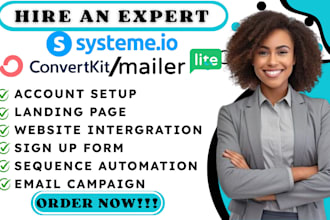 do mailerlite automation, system io sales funnel, mailerlite landing page