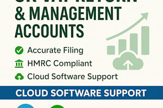 prepare vat return and management accounts