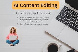 give a human touch to ai content