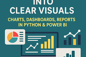 visualize your data using matplotlib, seaborn, or plotly
