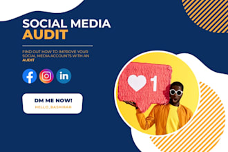 run social media audits