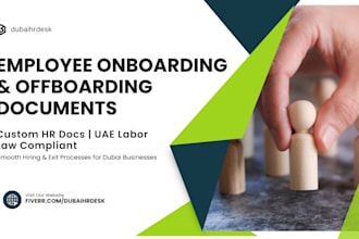 create employee onboarding and offboarding documents for uae companies