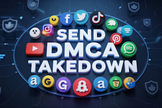 delete remove takedown fb, instagram,reddit,tiktok,yt,x,shopify,etsy, under dmca
