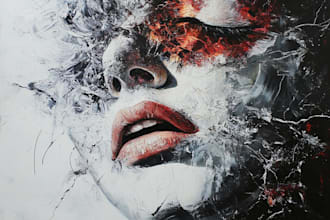 create street art graffiti, abstract with my style