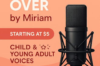 record a high quality dutch voice over with a calm and natural voice