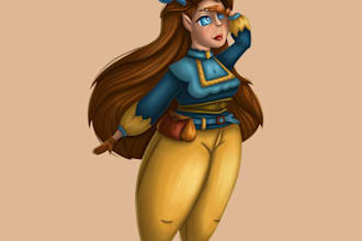 create a stylized character for your game or project
