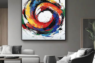 draw illustration expressionism art, graffiti, abstract