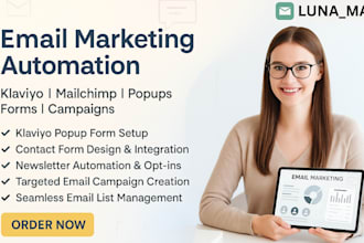 setup klaviyo popup form contact form newsletter email campaign email marketing