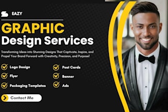your graphic artist and logo designer in adobe illustrator, adobe photoshop work