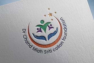 design charity logo for nonprofit welfare community healthcare organization