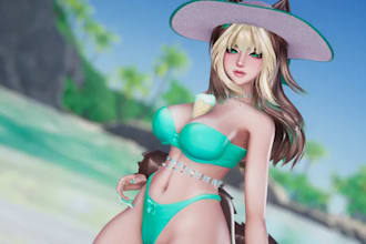 custom 3d vrchat avatar anime nsfw furry vtuber models for PC quest and vrc