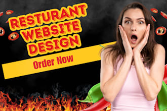 design restaurant website, and other websites on wordpress