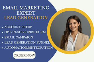 setup high converting email flows, automation and campaigns for klaviyo