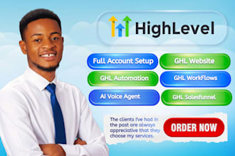design gohighlevel sales funnel membership course setup landingpage and website