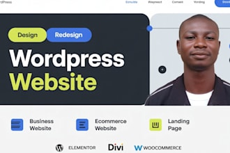create webshop wordpress website develop ecommerce elearning tutor lms website