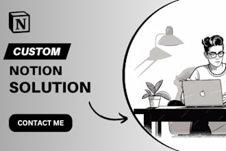 design custom notion templates notion expert notion workspace notion CRM notion