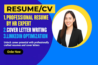 be resume designer and professional CV maker