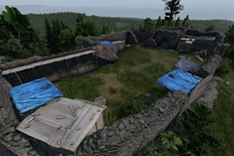 do dayz server creation,coding,map modding, advanced terrain,assets,game modding
