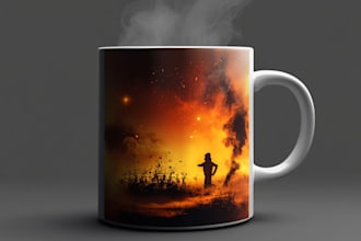 create awesome mug designs