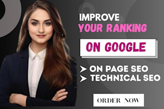 audit and do on page technical SEO for wordpress shopify wix squarespace