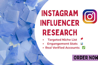 find best instagram influencer for your niche