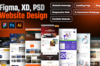 build a modern wordpress business website with elementor or divi , free extras
