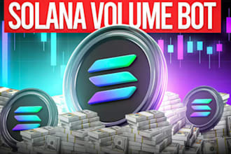 develop solana volume bot, volume bot, dexscreener bot, raydium volume bot