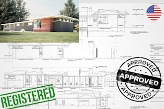 permit drawing for millwork deck sunroom patio porch house addition engineering