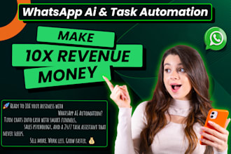 do whatsapp ai agent bot for 10x sales and revenue