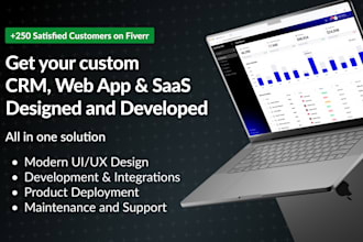 develop custom CRM or web application