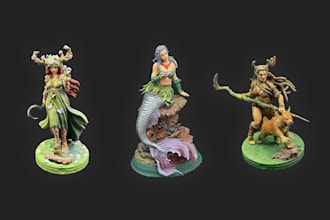 paint your tabletop miniatures
