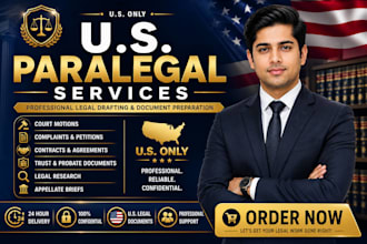 be your US paralegal
