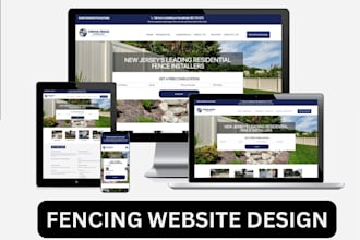 build fencing construction website furniture website roofing contractor website