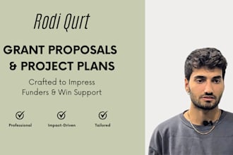 create strategic project plans and grant proposals
