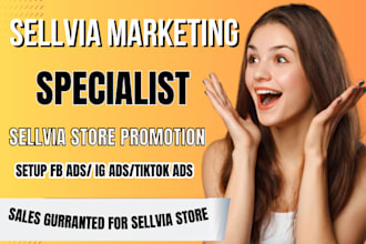 setup high ticket sellvia marketing sellvia promotion shopify marketing sellvia