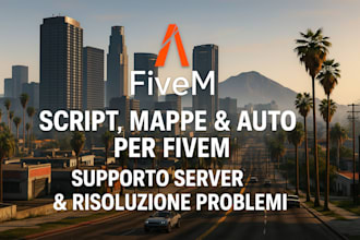creo script personalizzati per server fivem gta v