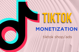 tiktok monetization organic follower facebook  instagram management tiktok shop