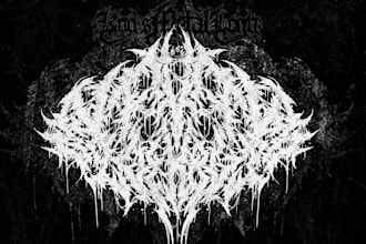 design your black, slamming, brutal, death metal logo
