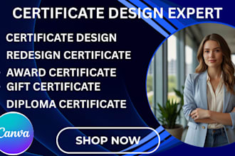 design canva certificates for awards, diplomas, achievement and for any purpose