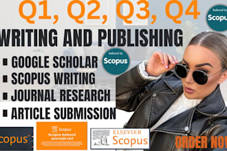 write and publish your article in scopus q1, q2, q3, q4 journal
