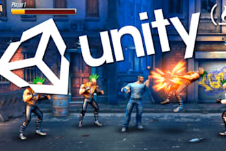 build unity game, unity3d game, multiplayer game, pc and mobile game development