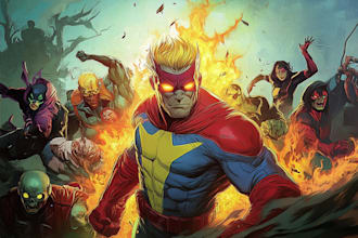 draw you as an amazing superhero