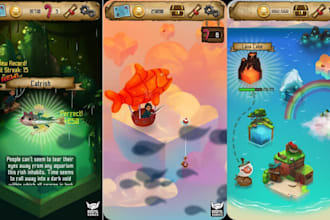 build unity mobile game app, mobile game development, multiplayer p2p game