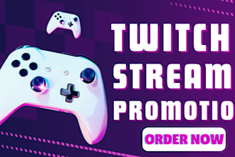 promote your twitch channel to bring organic live streamers twitch followers