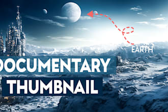 design history and documentary youtube thumbnails in 6 hours