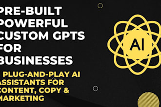 deliver ai gpts for social media, content creation and business copywriting