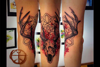create unique custom tattoo any tattoo design, tattoo artist