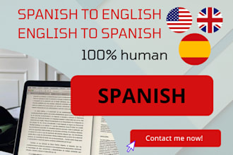 translate english to spanish and from spanish to english