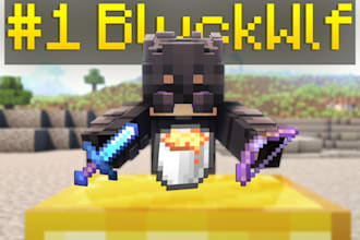 make you simple minecraft thumbnails