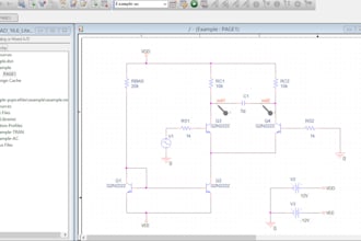 simulate and design circuits using pspice orcad for you